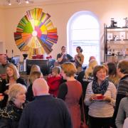 A chamber networking event
