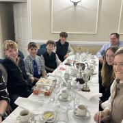 YFC Members at the Gilten Market Dinner.
