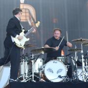 Two Door Cinema Club on the main stage at Isle of Wight Festival 2026