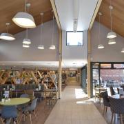 Dean's York Garden Centre has a café, food hall, and multiple departments.