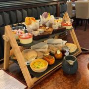 The café has homemade cakes, breakfasts, and lunch options.