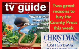 Pick up your CP today for a brilliant Christmas TV Guide and a cash giveaway