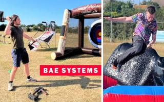 BAE systems in Cowes hosted a family fun sports day in aid of armed forces veterans on the Island.