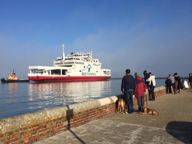 Investigation Launched After Red Funnel Car Ferry Collided With